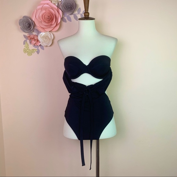 New! AGENT PROVOCATEUR Adriana One-Piece Swimsuit - Picture 10 of 11